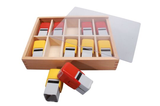 Stempel in Holzbox - Set 10