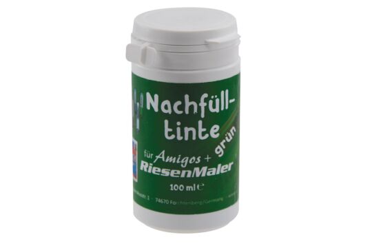 Nachfülltinte Riesenmaler+Amigos Grün, 100ml