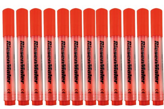 Filzstifte Riesenmaler orange - Set 12