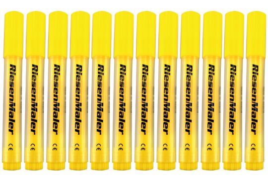 Filzstifte Riesenmaler gelb - Set 12