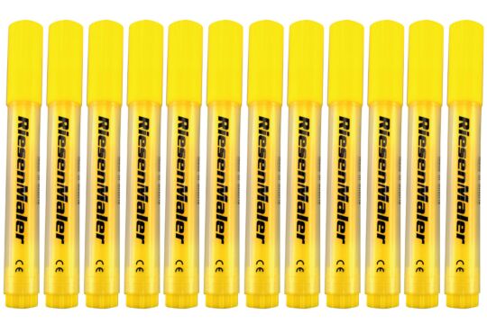 Filzstift Riesenmaler gelb - Set 12