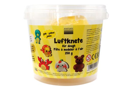 Luftknete gelb 250g
