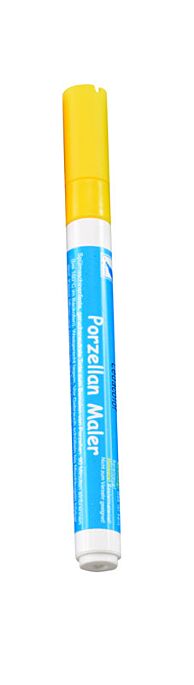 Porzellan Farbstift gelb - einzeln