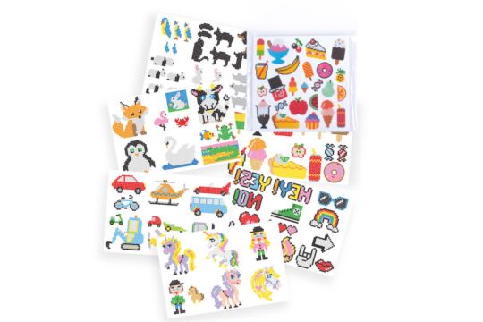 Motivevorlagen für Bügtelperlen - Set 110