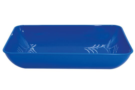 Materialschale groß blau