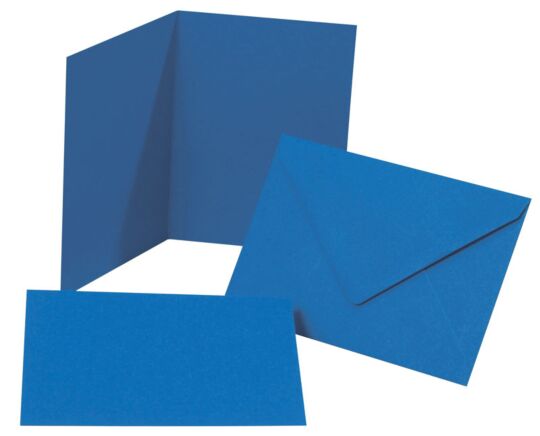 Karten Set 5 - königsblau