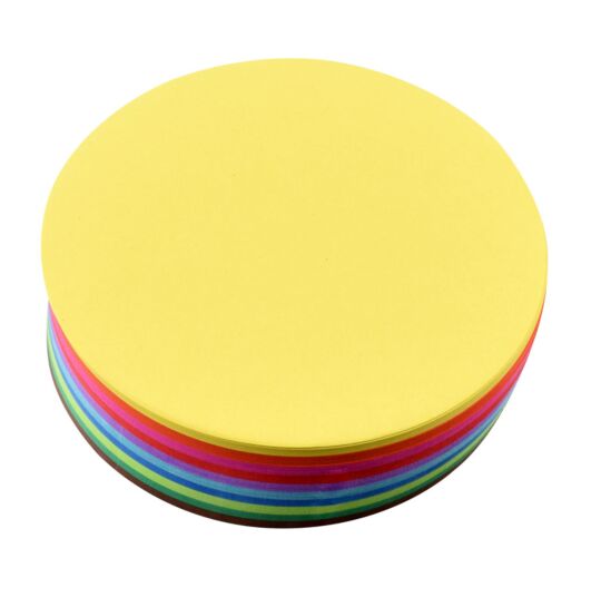 Faltblätter Ø 15 cm, 500 Blatt