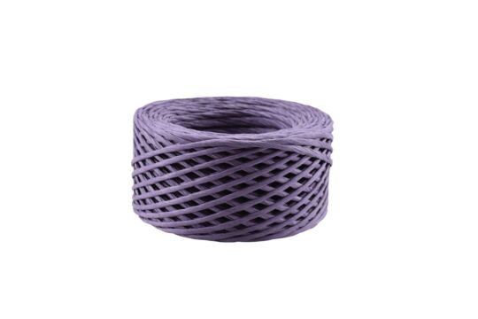 Papierschnur 2mm lila - 60m Rolle