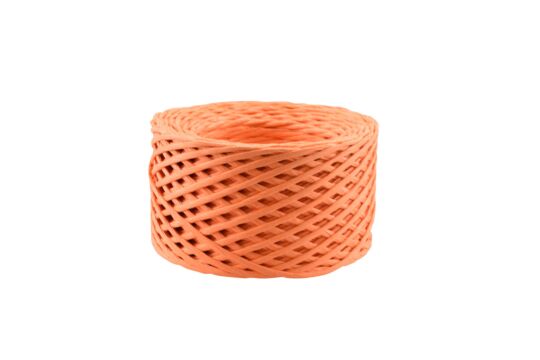 Papierschnur 2mm orange - 60m Rolle