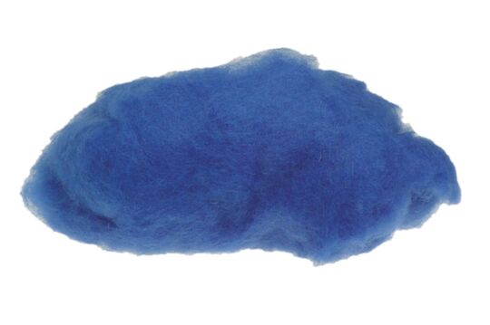 Filzwolle  blau 100g