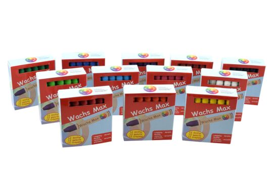 Wachs Max gemischt - Set 144