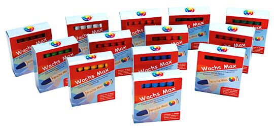 Wachs Max gemischt - Set 144