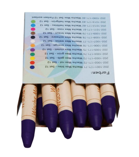 Wachs Max violett - Set 12