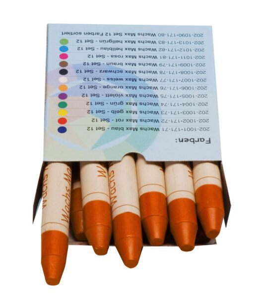 Wachs Max orange - Set 12