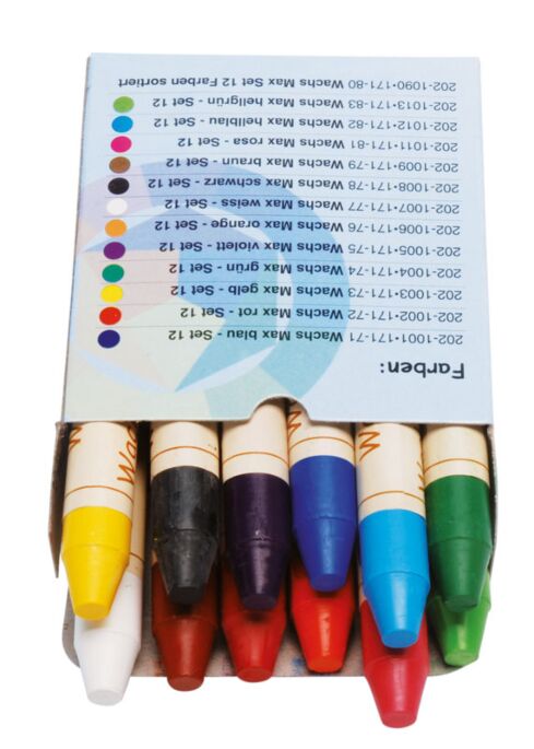 Wachs Max gemischt - Set 12