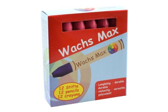 Wachs Max rosa - Set 12