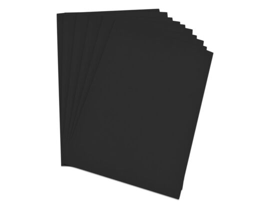 Moosgummi selbstklebend A4 schwarz - Set 10