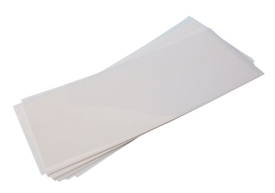 Laternenzuschnitt transparent, 25 Bögen, 20,5 x 51 cm