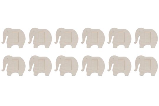 Bilderrahmen Elefant Set 12