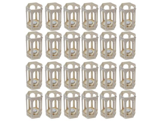Laterne 6 Eck Stecksystem - Set 24