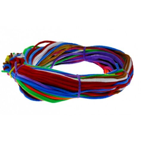 Pfeifenputzer Mix 120cm - Set 100