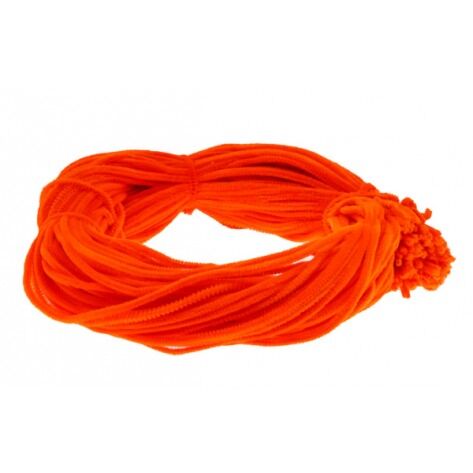 Pfeifenputzer orange - Set 26m