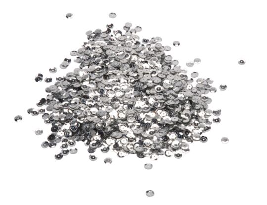 Pailletten Silber - 500 gr