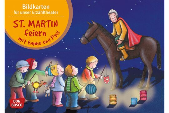 Bildkarten Kamishibai St. Martin feiern mit Emma und Paul