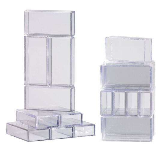 Lichtsteine transparent - Set 72