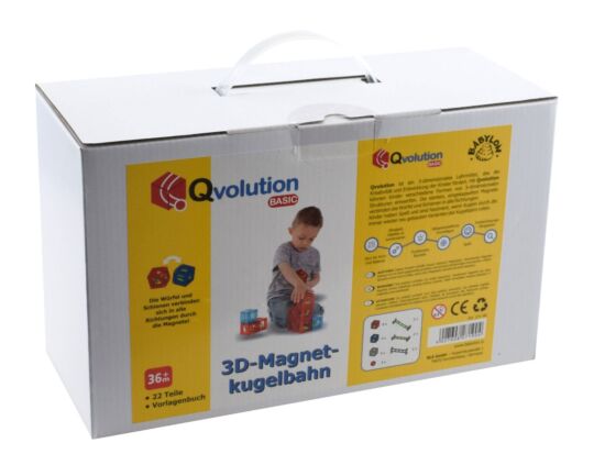  magnetische Kugelbahn Qvolution - Basic Set 22