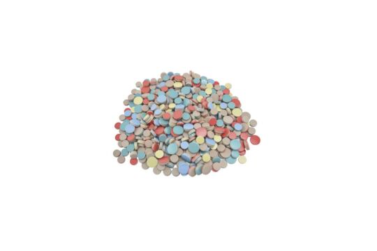 Runde Mosaik - 1 kg (ca. 550 Teile)