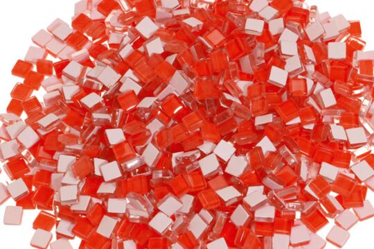 Mosaik Glas orange 10mm – 1kg