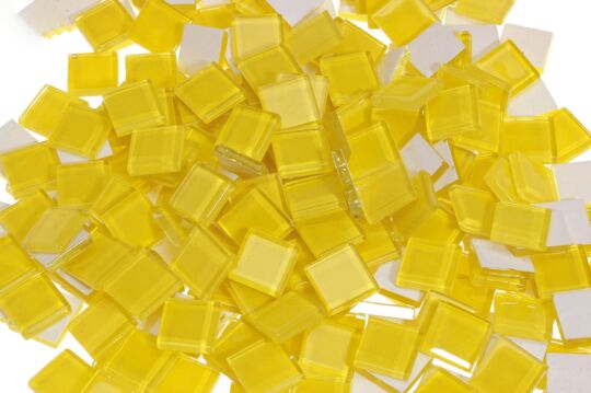 Mosaik Glas gelb 20mm – 1kg