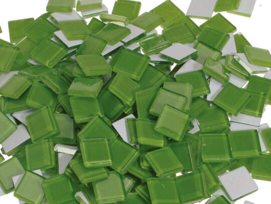 Mosaik Glas grün 20mm – 1kg