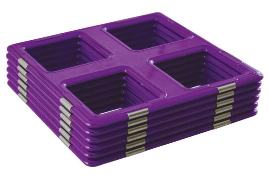 Magnetbausteine Mega Quadrat 6 Stück