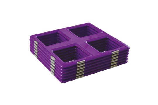 Magnetbausteine Mega Quadrat 6 Stück