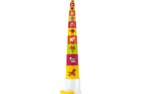 Stapelpyramide Giant Pyramide Deluxe - 11tlg im Eimer