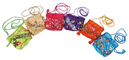 Glitzersäckchen groß - Set 24
