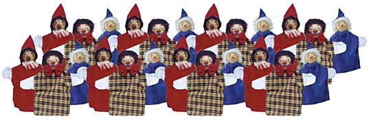 Fingerpuppen Pico - Geschenk Set 24
