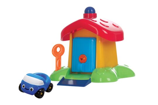 Spielzeugauto Garage Speed Buggy Haus + 1 Speed Buggy