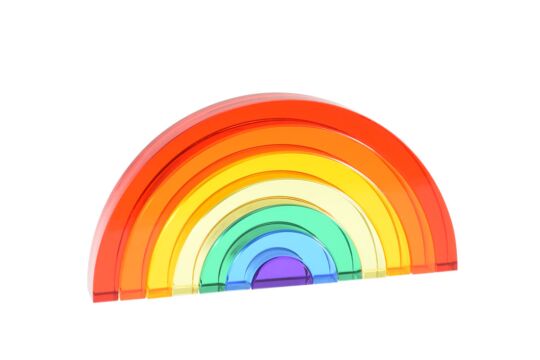 Acrylbausteine Lux Rainbow