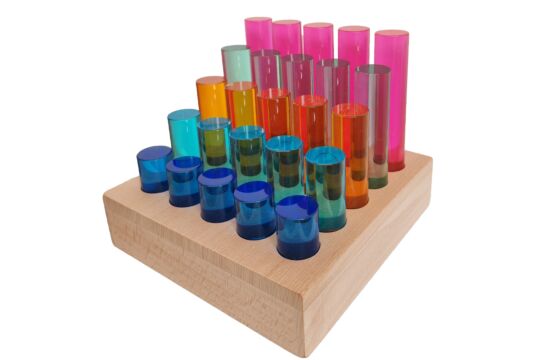 Acrylbausteine Lux Magic Tubes - Set 25