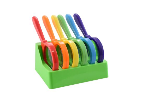 Lupe Regenbogen - Set 6