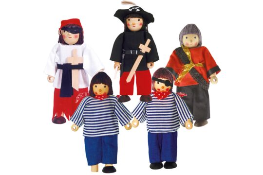 Biegepüppchen-Set Piraten Winzlinge®