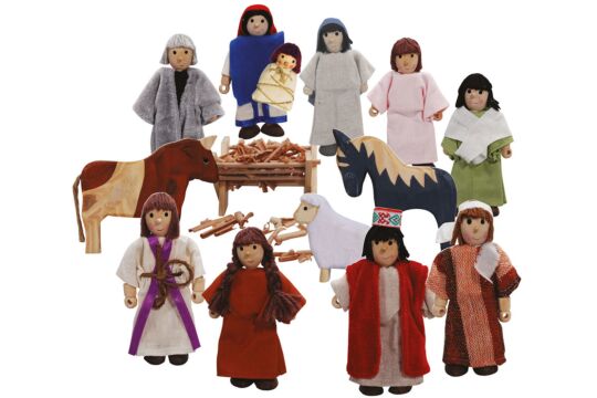 Biegepüppchen-Set Weihnachtsgeschichte Winzlinge®