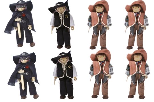 Biegepuppe Cowboy - Set 8 Winzlinge®