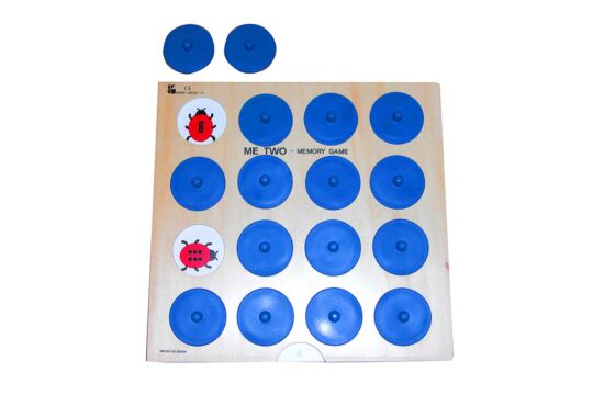 Merkspiel Memy blau