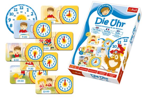 Puzzle Der kleine Entdecker - Die Uhr