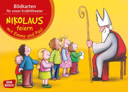 Bildkarten Kamishibai "Nikolaus feiern mit Emma & Paul"