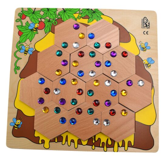 Juwelen Legespiel – Bienenparty
